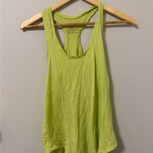 Vintage American Eagle Outfitters Lime Tank Top